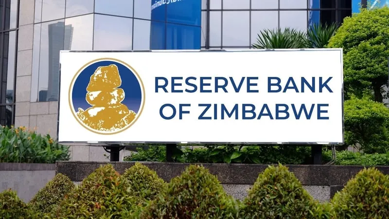 Reserve Bank of Zimbabwe building, representing the country's new crypto registration rules