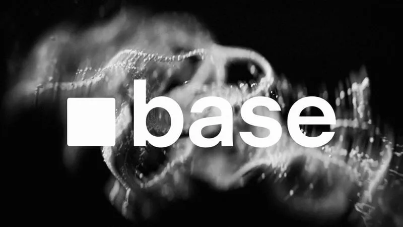 Base network upgrade announcement image showing the Beryl hard fork and B20 token standard launch