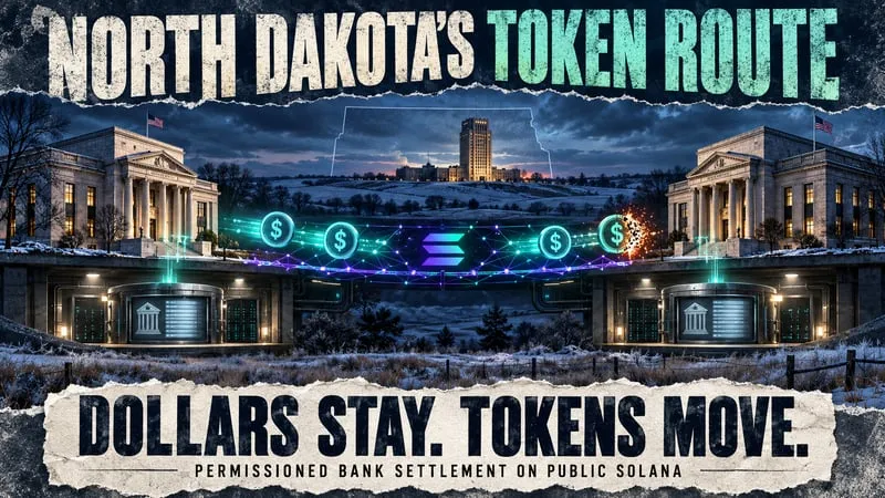 Community banks settling payments with a dollar-backed token on a public blockchain