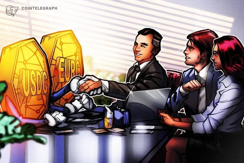 Business payments illustration for Circle and Tereina