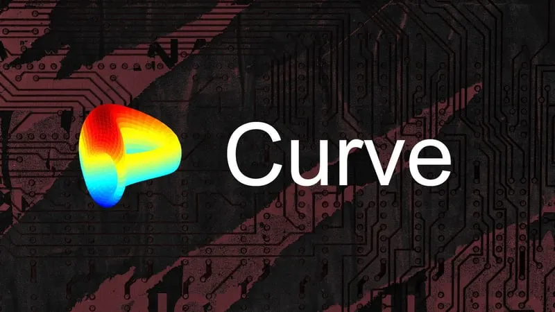 The Curve logo, a rainbow-colored shape, beside the word Curve on a dark circuit-board background