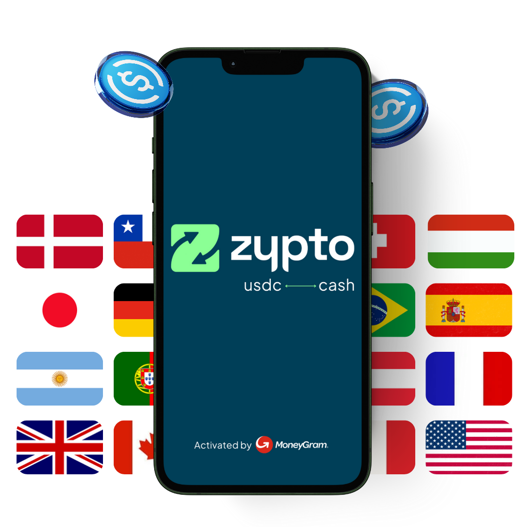 USDC and local currency, activated by MoneyGram and Stellar